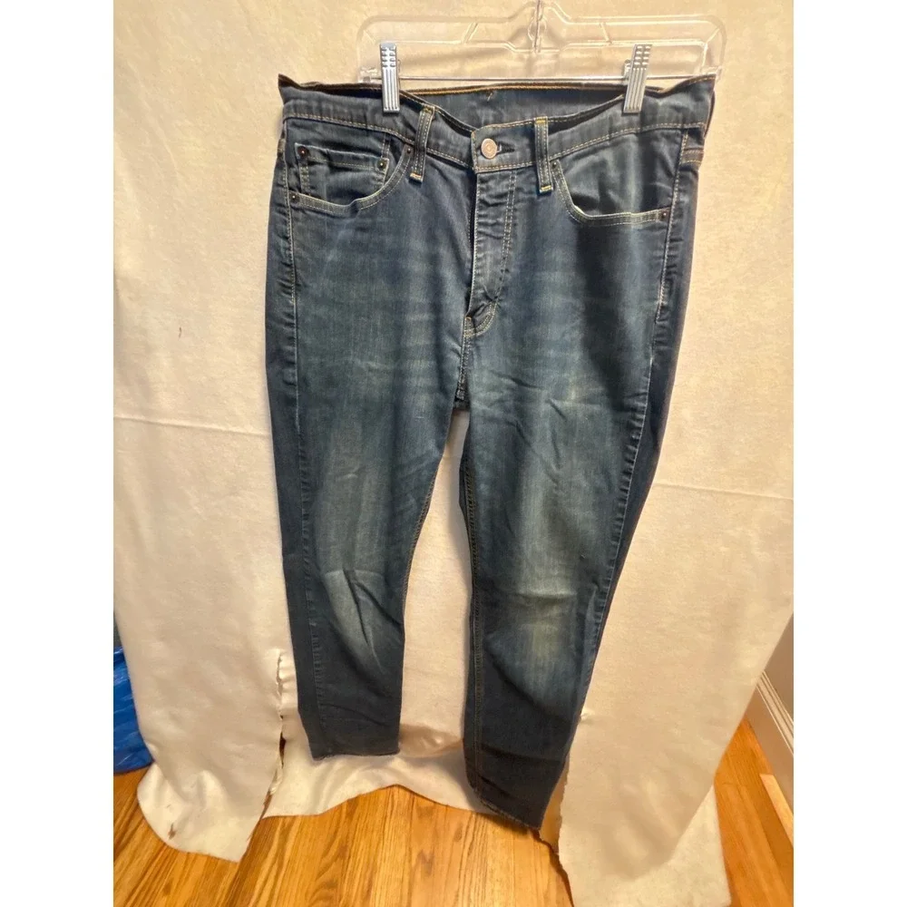 Levis 541 Athletic Taper Mens Jeans Medium Wash Blue Denim 30x34